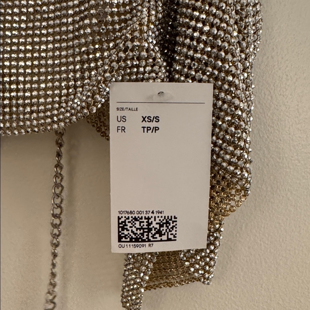 NWT H&M Rhinestone Top - Picture 8 of 10